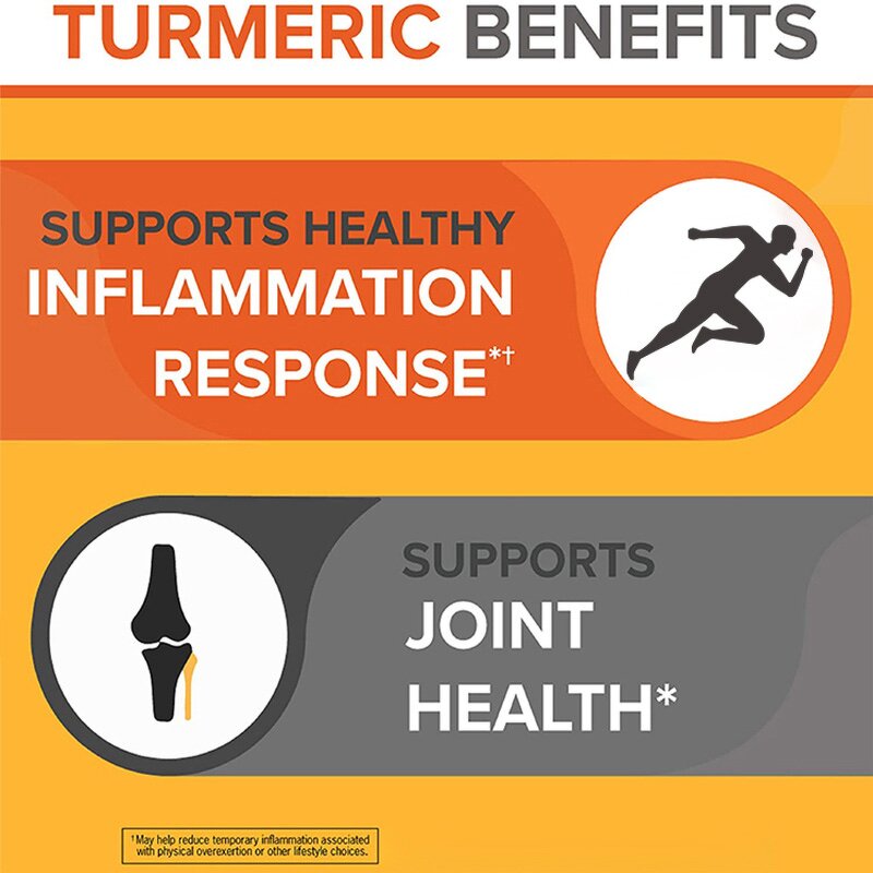 Turmeric Curcumin Capsules - 1000mg Extra Strength Joint Support