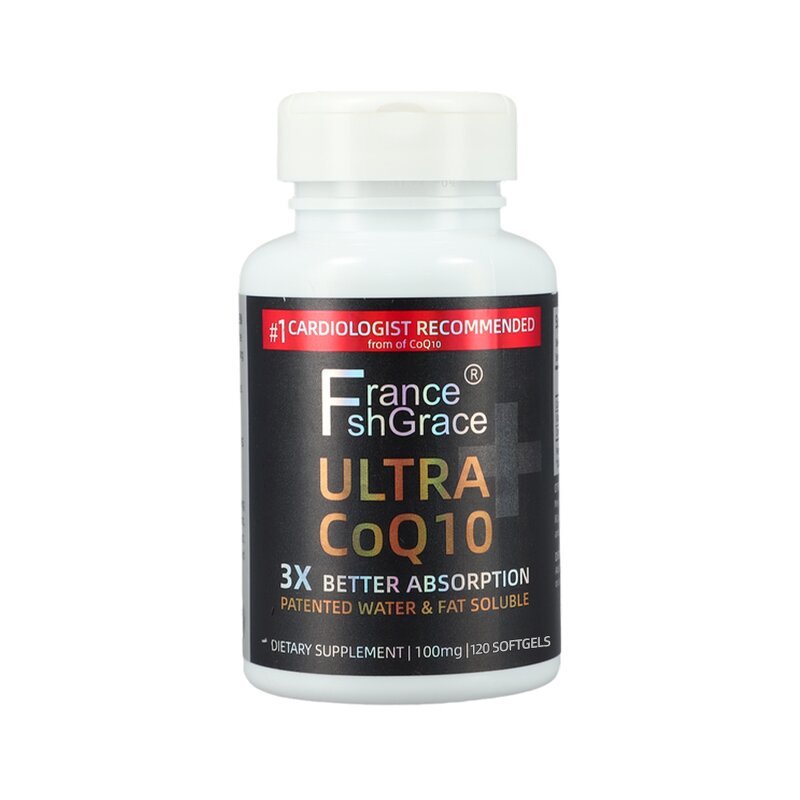 Ultra CoQ10 Softgels - 120 Count Organic Heart Health Men Women