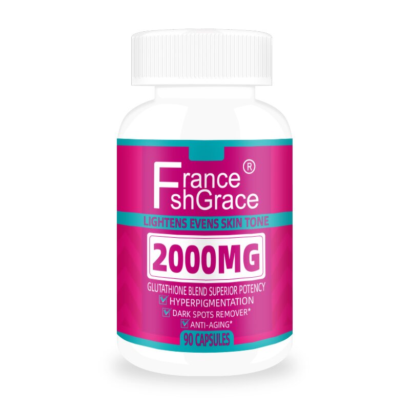 Skin Whitening Capsules - 2000mg 90 Count Even Skin Organic Plant Extract