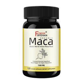 Maca Root Capsules - Stamina Libido Fertility Mood Energy Support