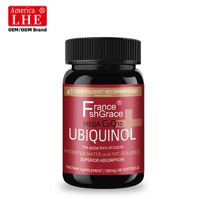 Ubiquinol CoQ10 Softgels - 100mg 60 Count Superior Absorption Heart Health