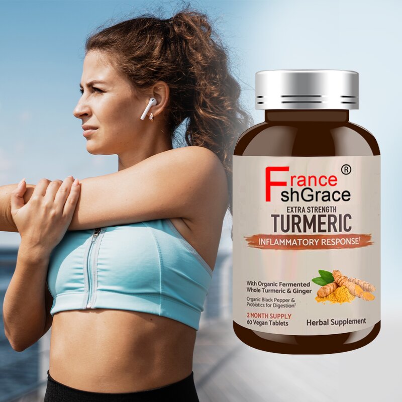 Turmeric Tablets - Organic Extract Inflammatory Antioxidant Response