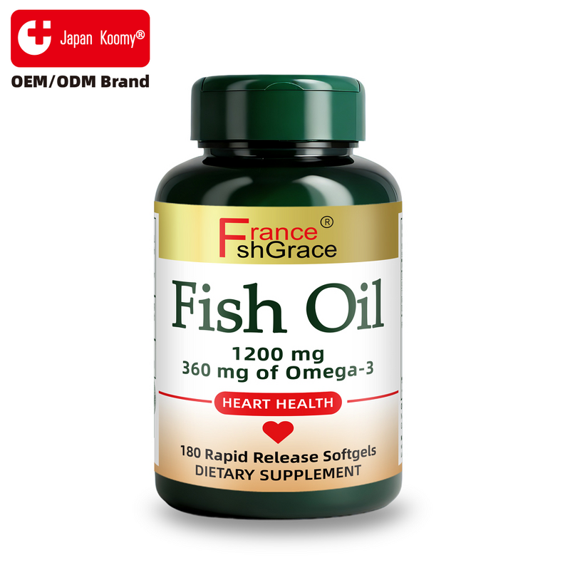 Fish Oil Softgels - Cellular Integrity Metabolic Health Men Women