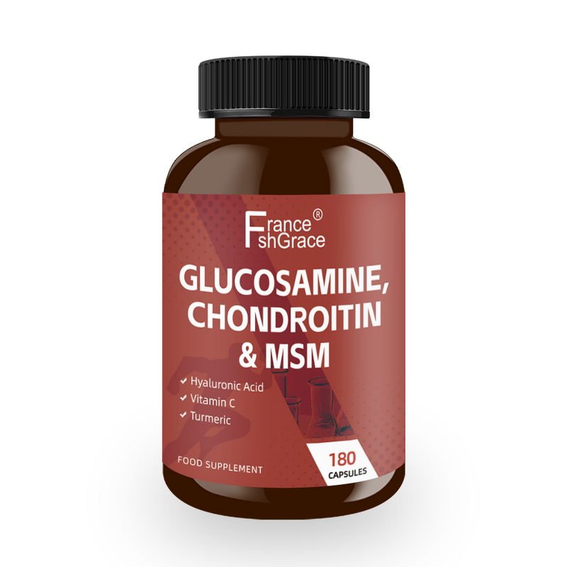 Glucosamine Chondroitin Capsules - High Strength Joint Support Men Women