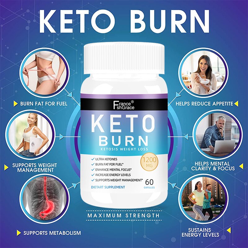 Keto Capsules - 60 Count Ultra Advanced Ketogenic Fat Burner Men Women