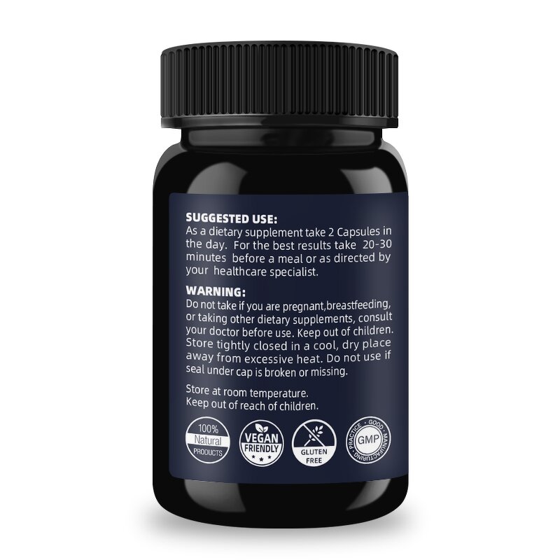 L Arginine Citrulline - Enhanced Performance Muscle Support Capsules