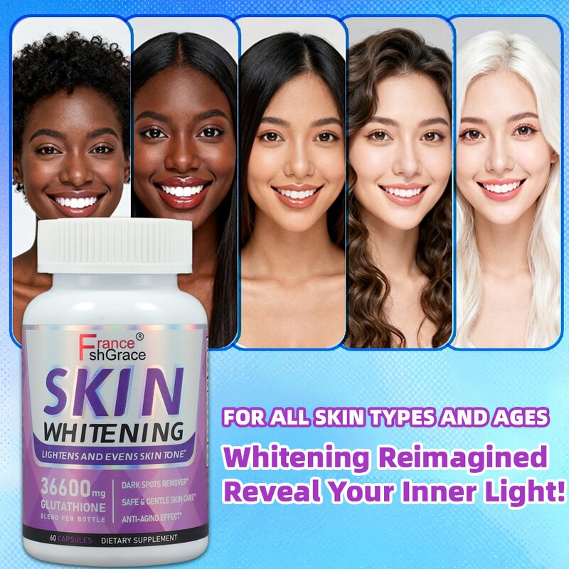 Skin Whitening Capsules - Vitamin C Organic Extract Adult Skin Health