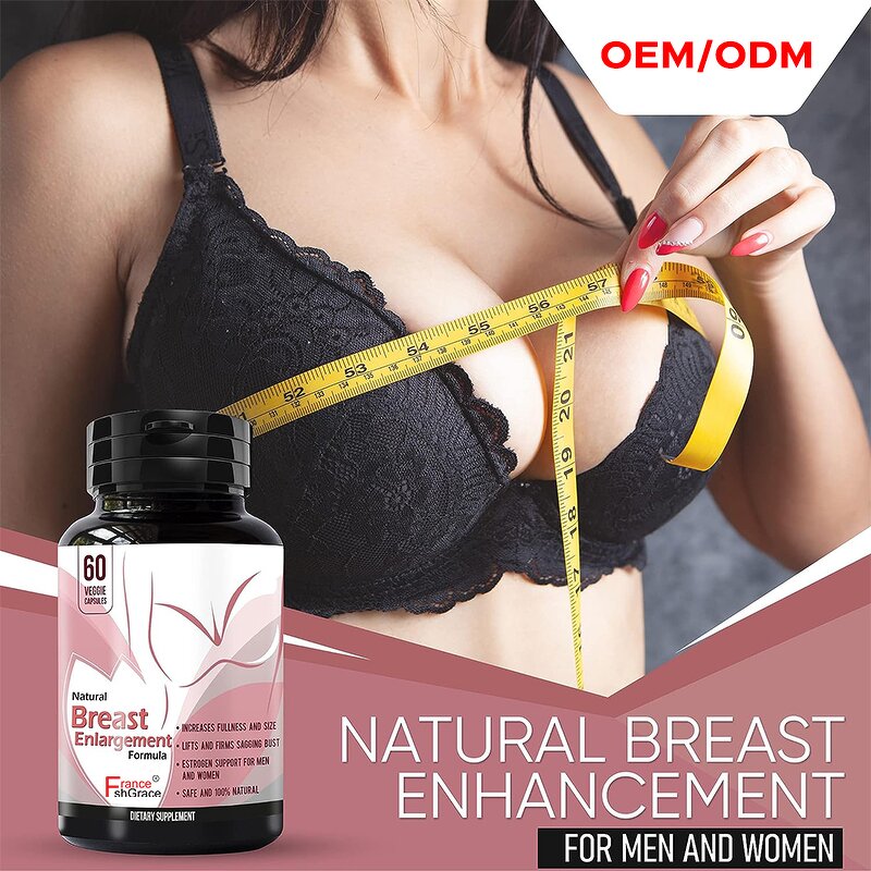Breast Enhancement Pills - 60 Count Estrogen Supplement Men Women Bigger Boobs