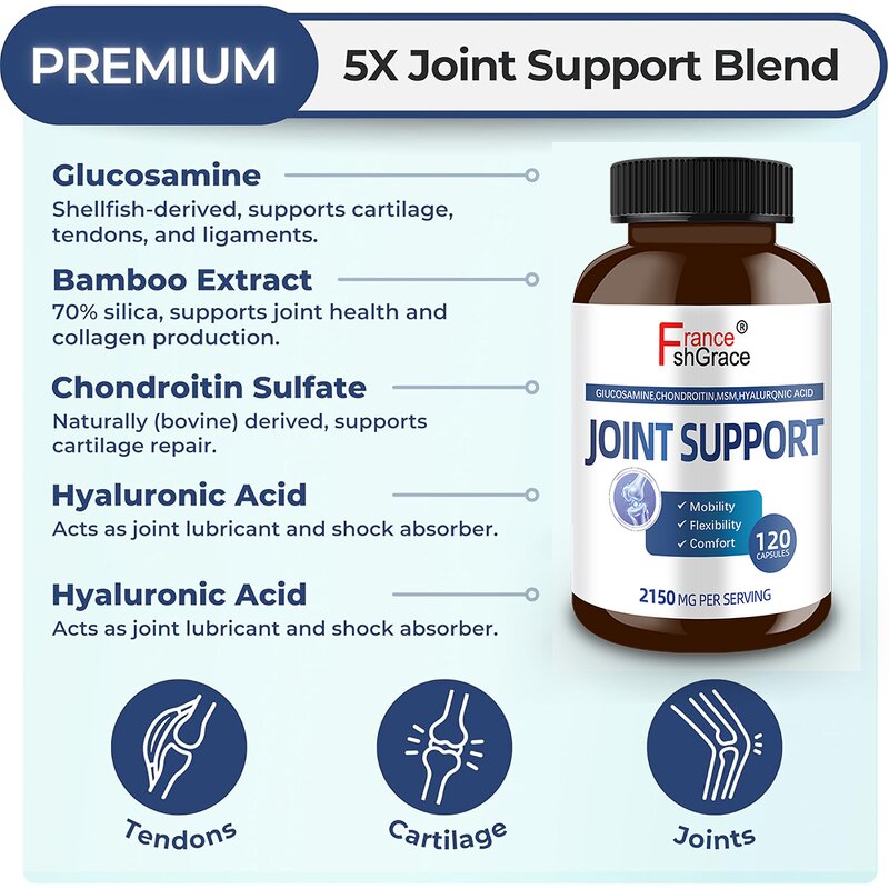 Glucosamine Chondroitin Capsules - New Arrival Knee Pain Joint Health Men Women