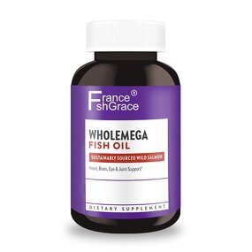 Omega 3 Fish Oil - High DHA EPA Natural Supplement Softgel Capsules