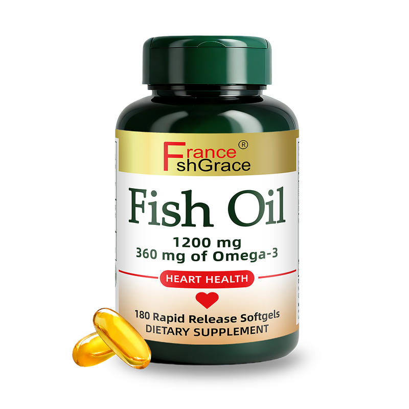 Fish Oil Softgels - Cellular Integrity Metabolic Health Men Women
