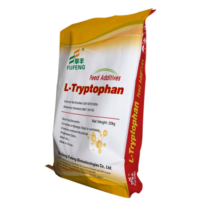 L-Tryptophan Powder Manufacturer - Feed Grade for Dairy Cattle Piglets High Quality