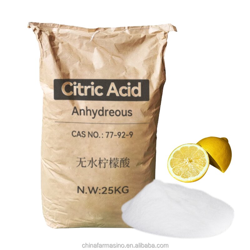Citric Acid Manufacturer - Anhydrous Food Grade & Monohydrate 25kg Wholesale