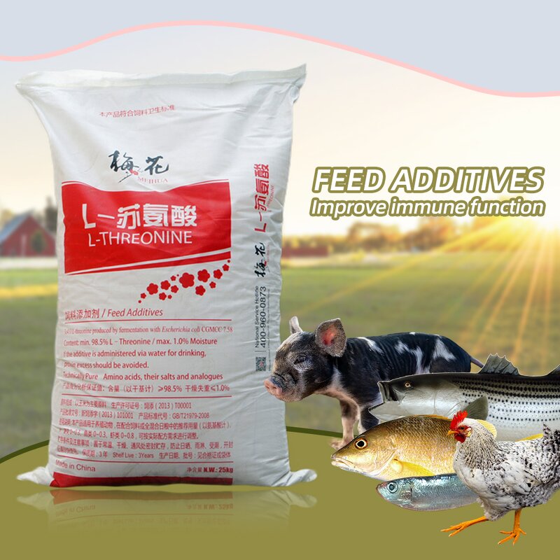 Tryptophan Powder Manufacturer - L-Lysine 98.5% D-Tryptophan Amino Acid Meihua