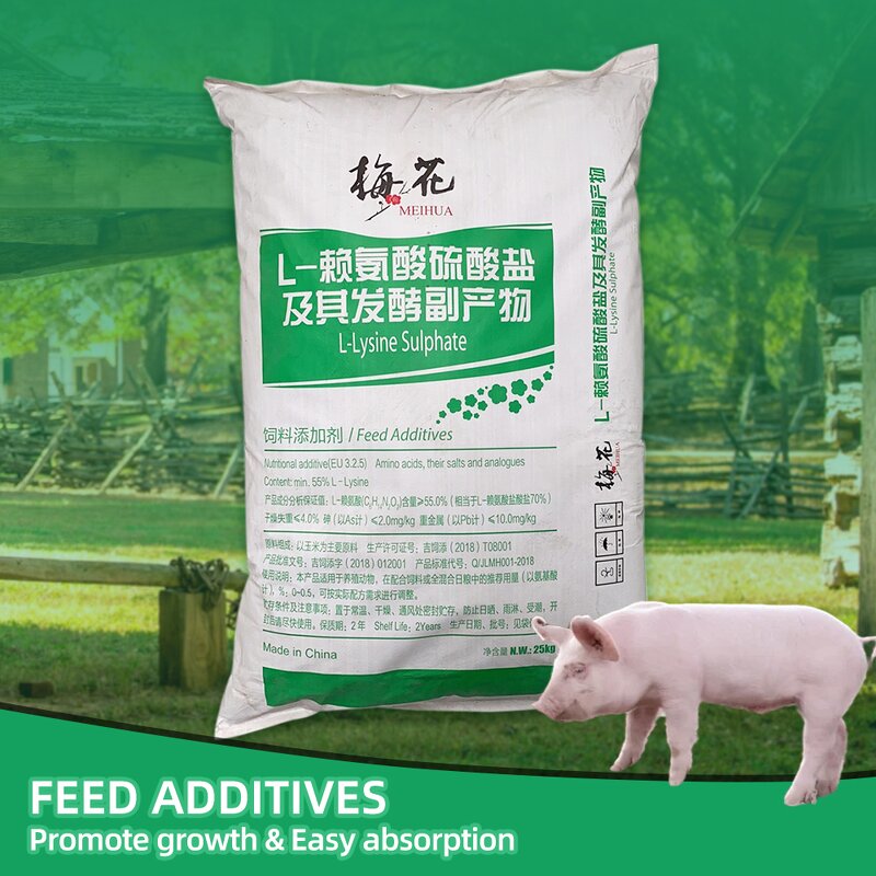 L-Lysine Hydrochloride Manufacturer - Feed Grade 98.5% HCL