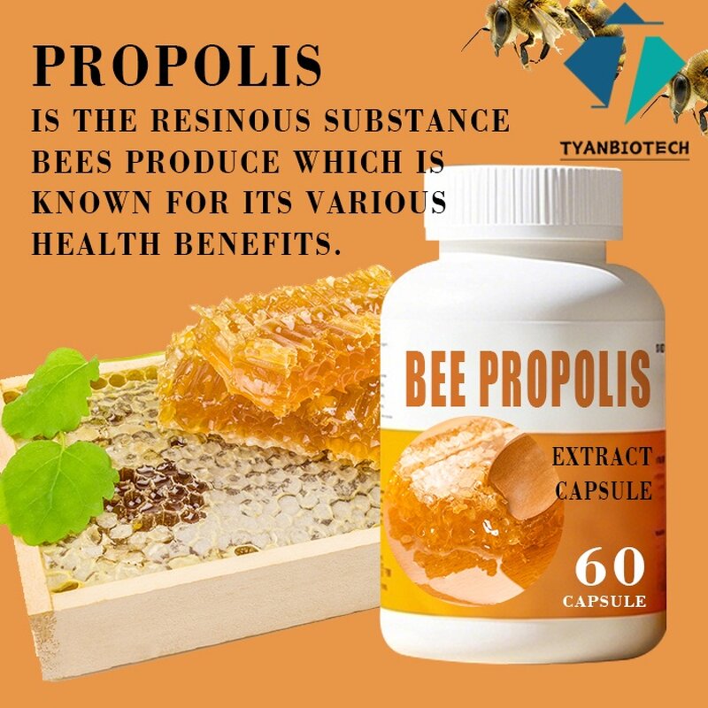 Bee Propolis Capsules - Supply High Quality OEM/ODM Extract Supplement