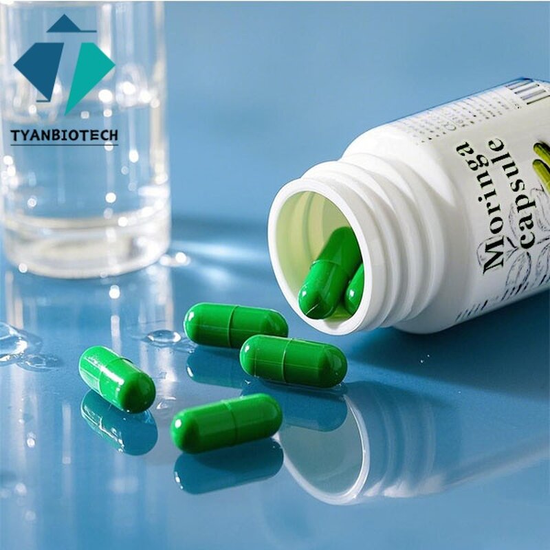 Moringa Leaf Capsules - Private Label Vegan Extract Powder Wholesale Supplement