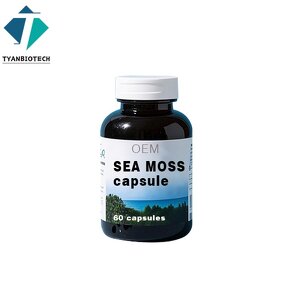 Sea Moss Shilajit Capsules - OEM/ODM Ashwagandha Black Seed Oil Vitamin Mineral