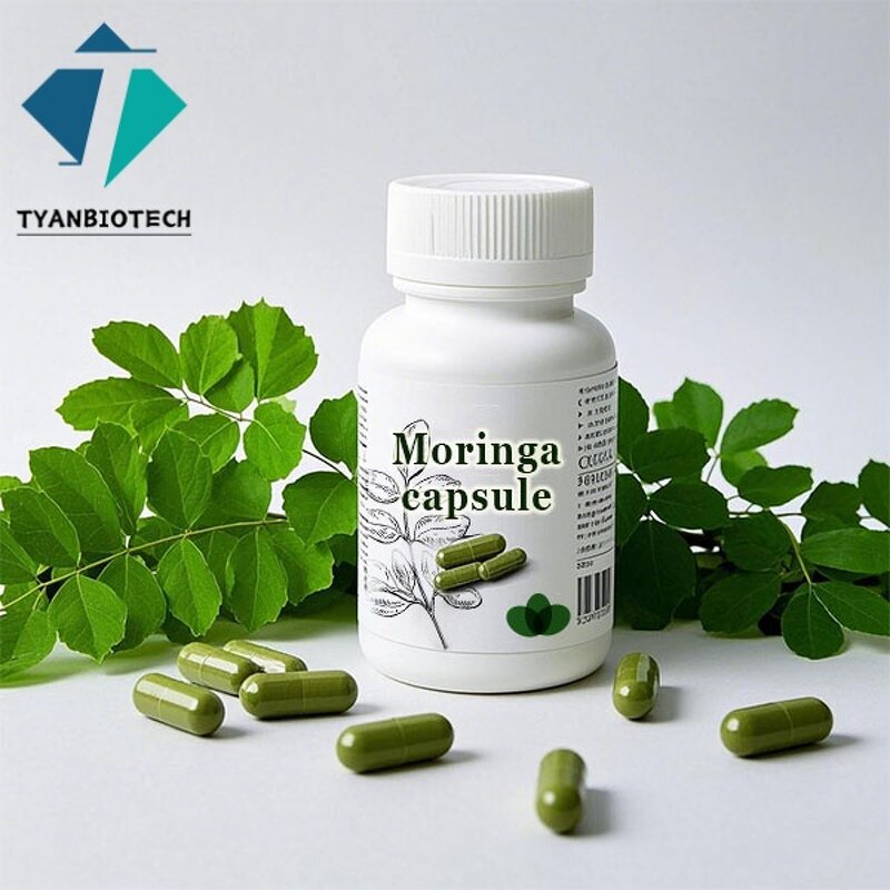 Moringa Leaf Capsules - Private Label Vegan Extract Powder Wholesale Supplement