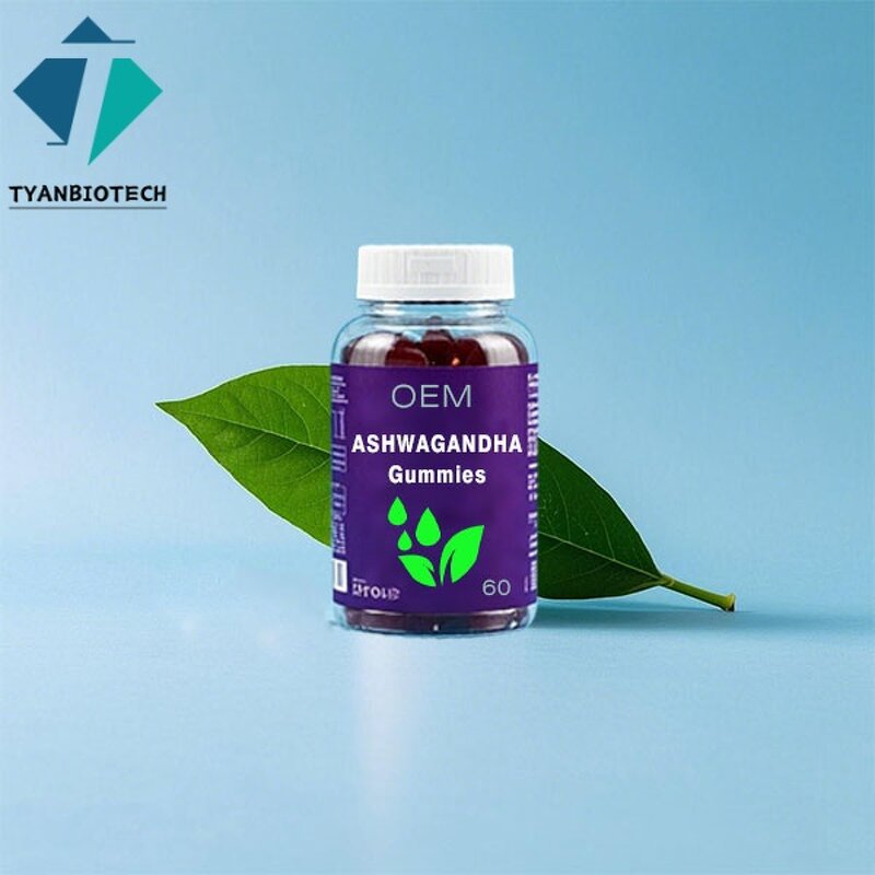 Ashwagandha Gummies - Factory Supply Organic Extract Herbal Supplement