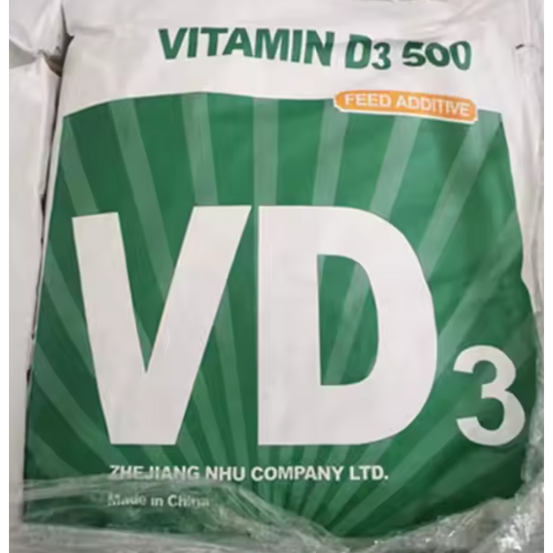 Vitamin D3 Powder - Feed Grade Bulk Animal Feed Additive White Powder