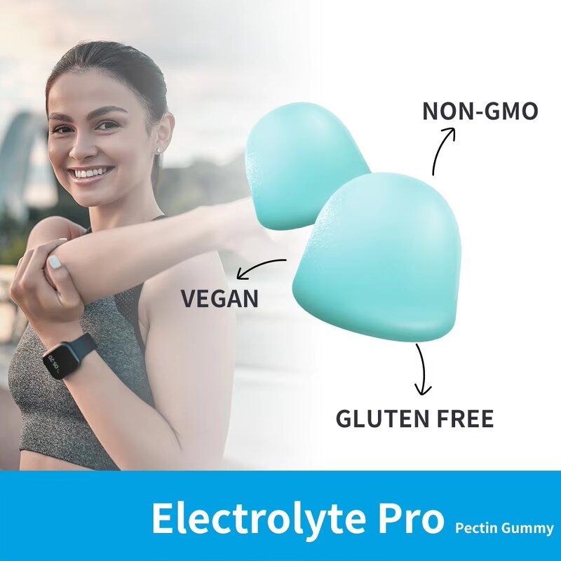 Electrolytes Gummies Manufacturer - Sugar Free Pectin Vegan for Sports & Customized