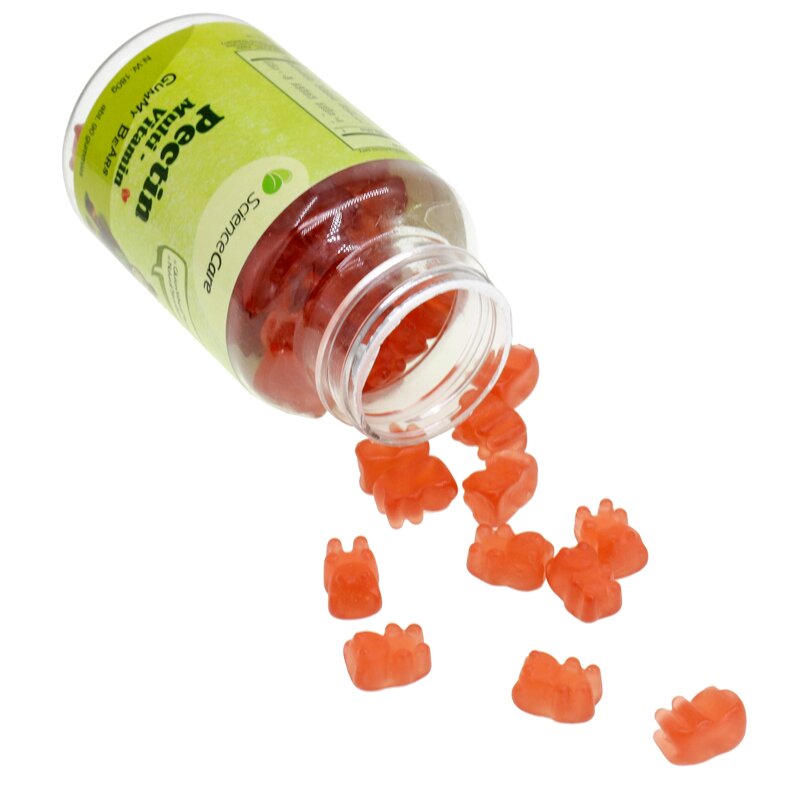 Multi Vitamin Gummy Manufacturer - Pectin Candy Bears for Kids & Private Label