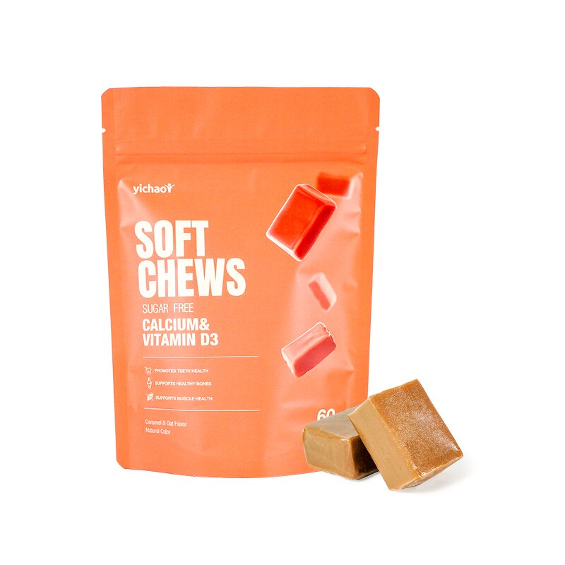 Calcium D3 Chew Manufacturer - Sugar Free Gummy for Joint & Customized