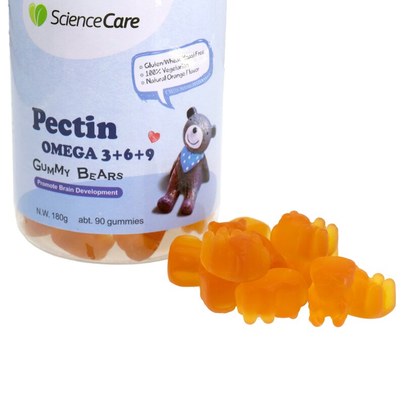 Omega 3-6-9 Gummy Manufacturer - Pectin Candy Bears for Kids & Private Label