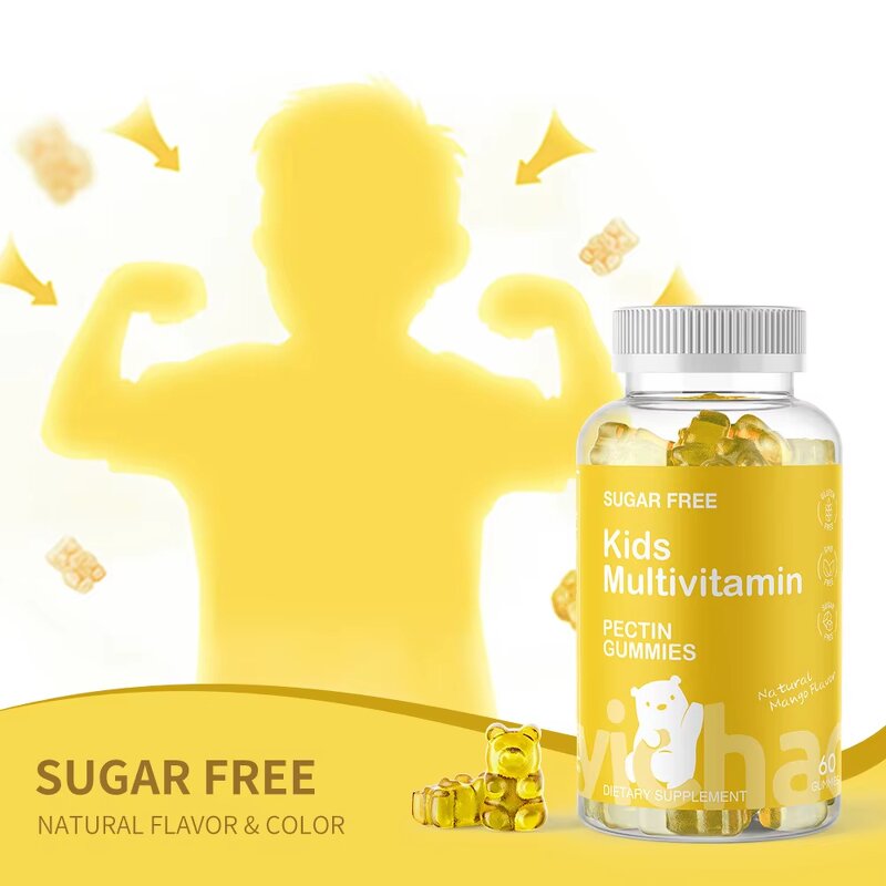 Multivitamin Gummies Manufacturer - Sugar-Free for Kids Bear Dosage Form