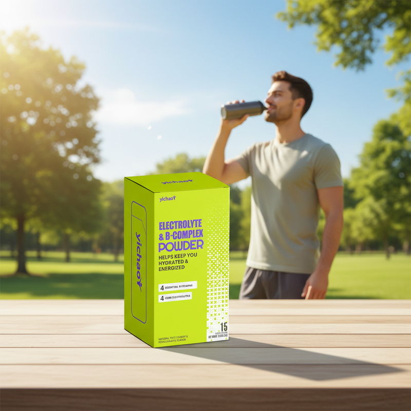 Electrolytes Powder Manufacturer - Hydration with B-Complex for Adults Men Women