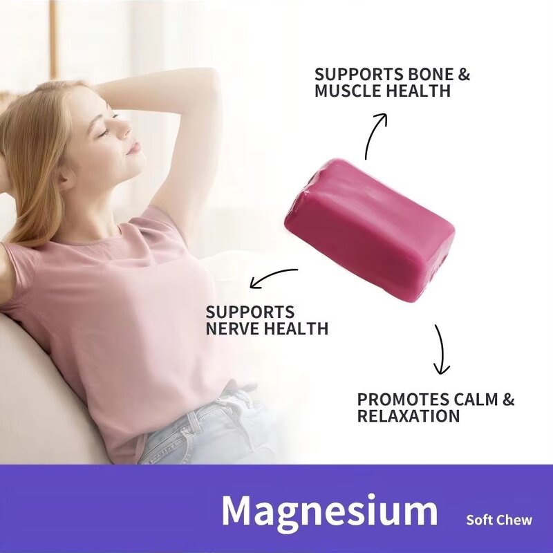 Magnesium Citrate Soft Chews Manufacturer - Sugar Free & ODM OEM