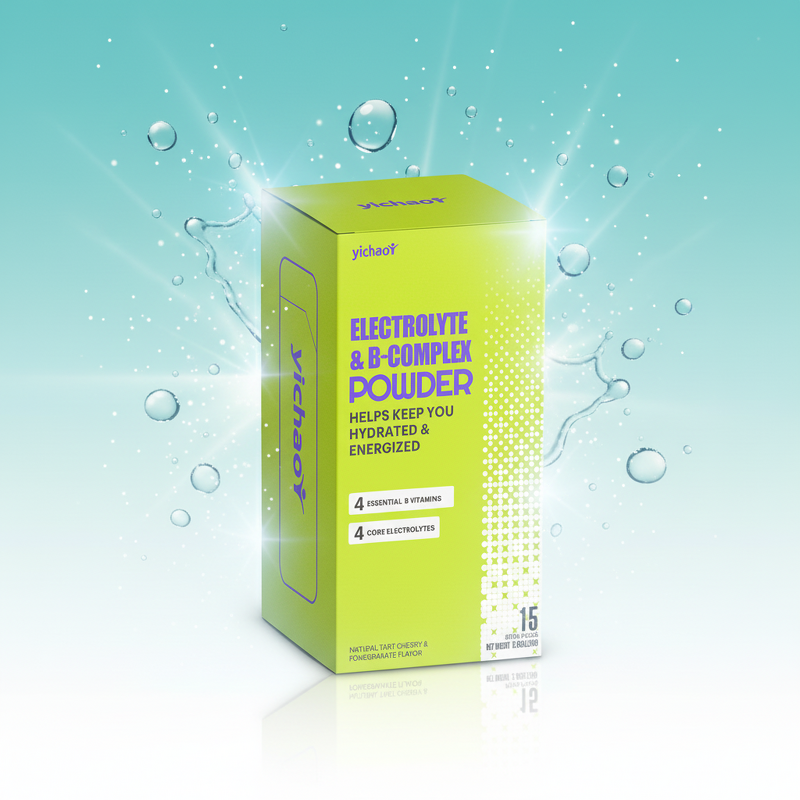 Electrolytes Powder Manufacturer - Hydration with B-Complex for Adults Men Women