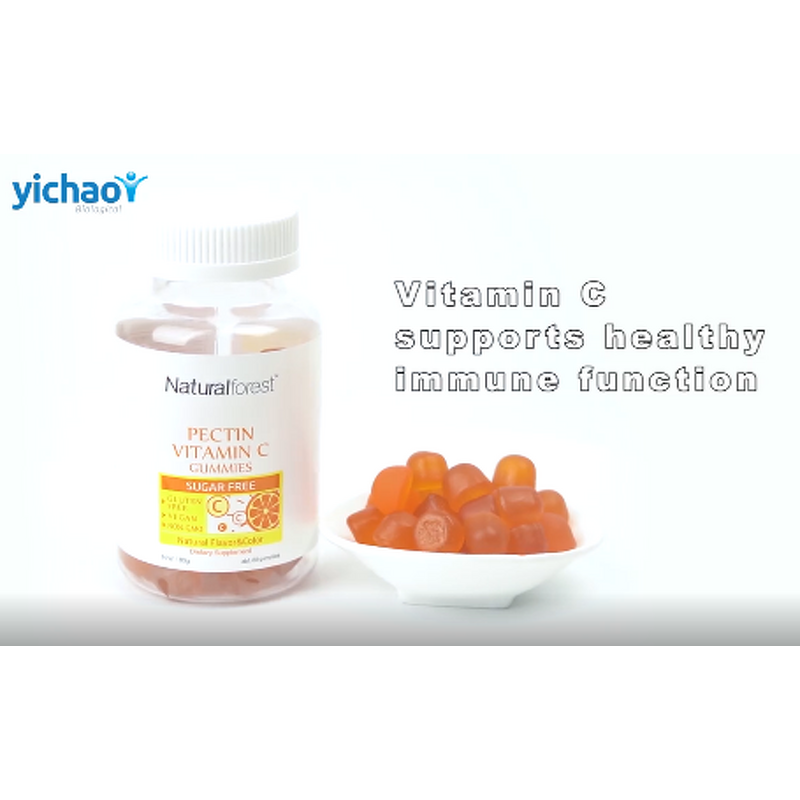 Vitamin C Gummy Manufacturer - Pectin Sugar Free for Adults & Private Label
