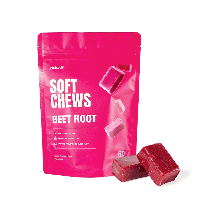 Beetroot Chew Manufacturer - Plant Extract Gummy Customized