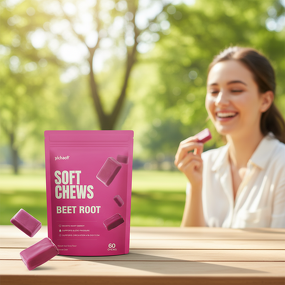 Beetroot Soft Chews Manufacturer - Sugar Free Vegan Gummy & ODM OEM