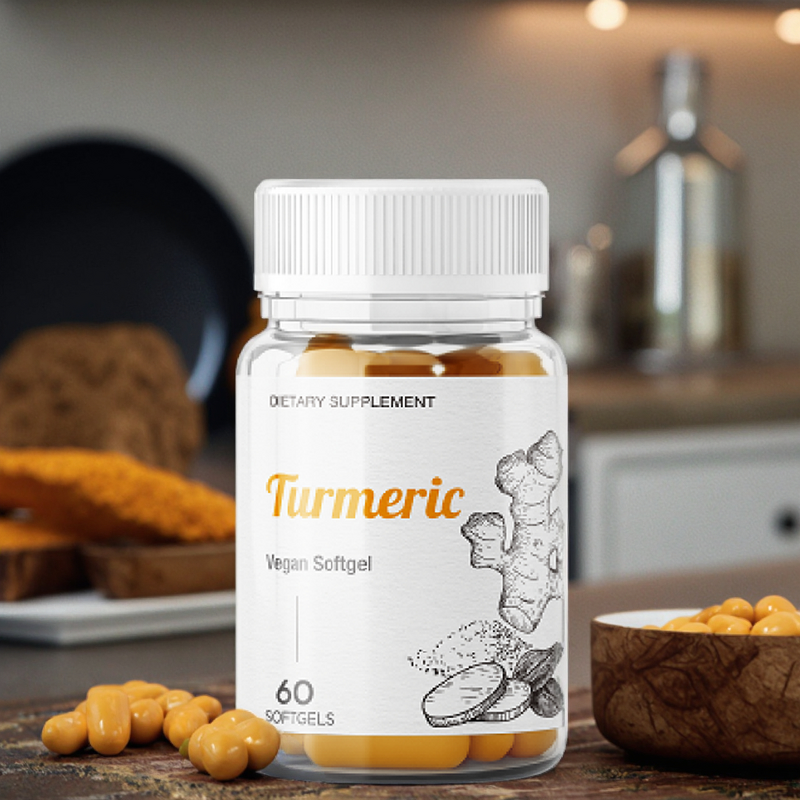 Turmeric Capsule Manufacturer - Vegan Softgel Supplement