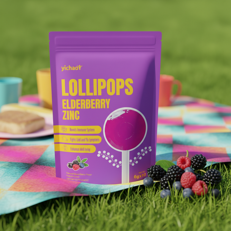 Elderberry Zinc Lollipop Manufacturer - & OEM ODM