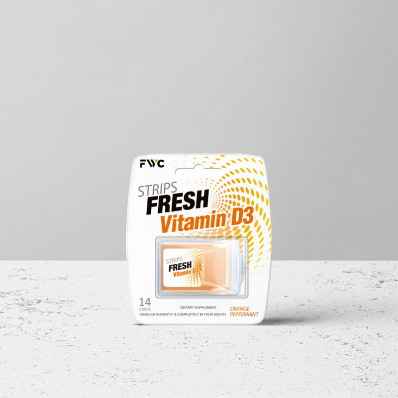 Vitamin D3 Strip Manufacturer - Portable Food Supplement Boost