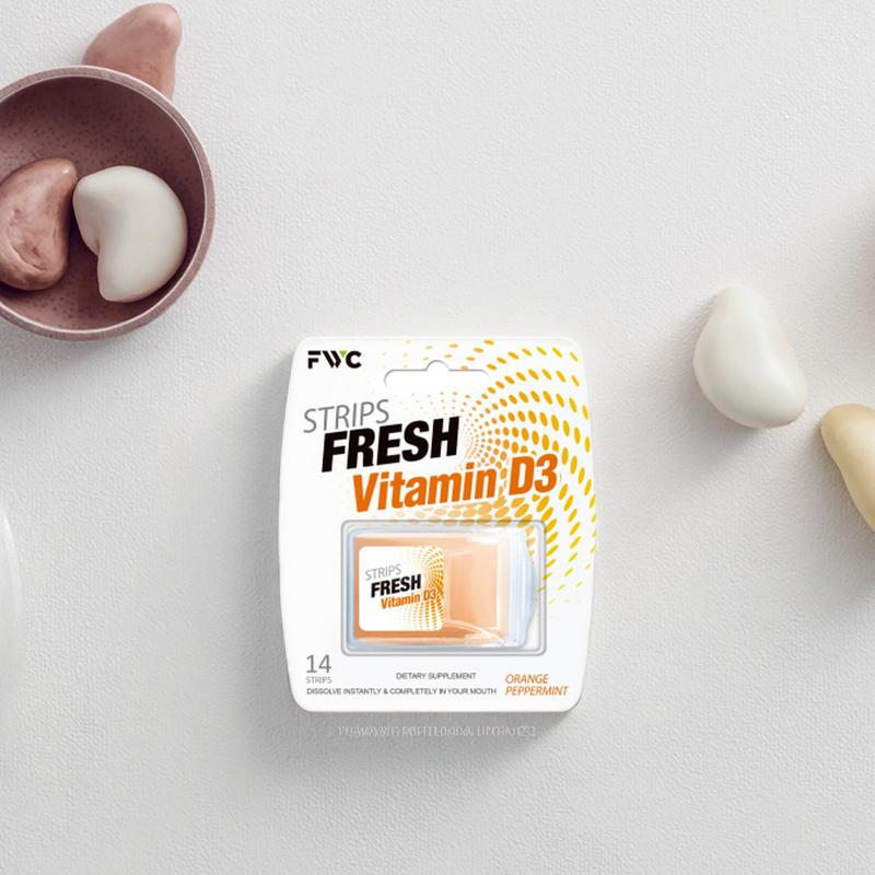 Vitamin D3 Strip Manufacturer - Portable Food Supplement Boost