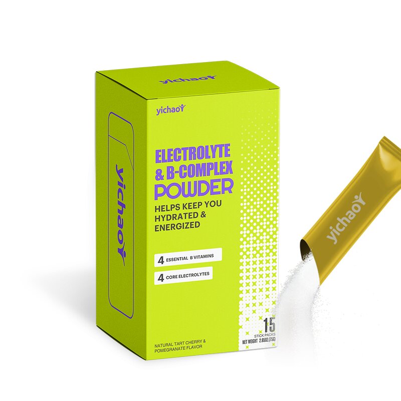 Electrolytes Powder Manufacturer - Hydration with B-Complex for Adults Men Women