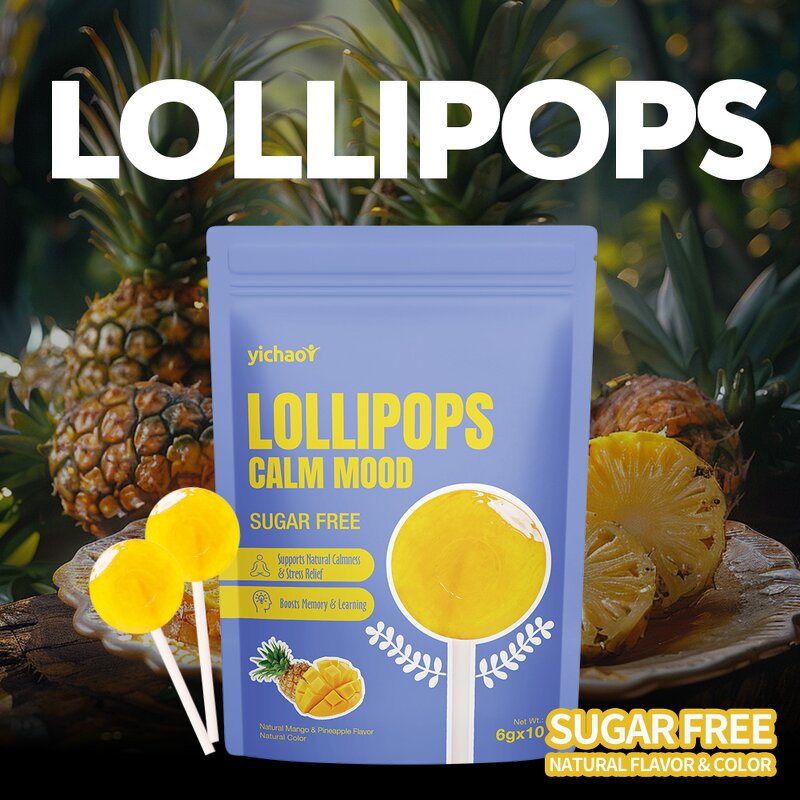 Calm Lollipop Manufacturer - Sugar Free for Calming Relaxing Adults
