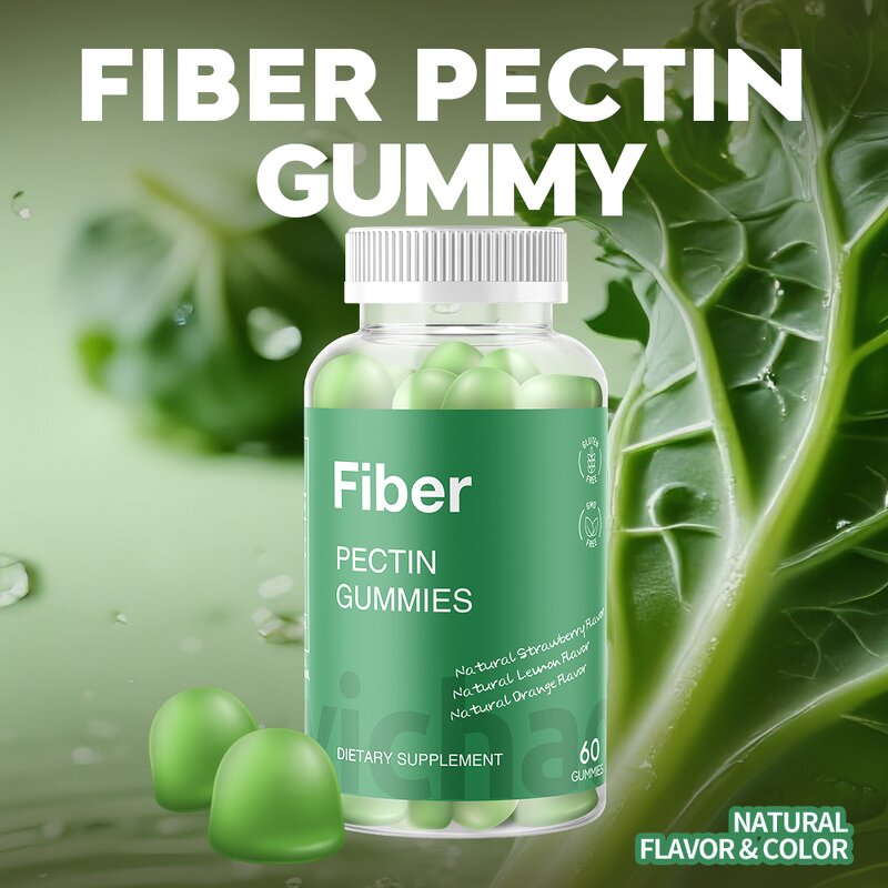 Fiber Gummy Manufacturer - Pectin with Fiber Slim Supplement for Adults & OEM