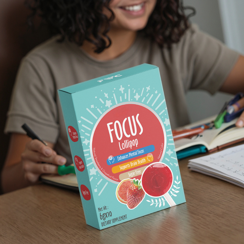 Focus Lollipop Manufacturer - Brain Support for Adult & Private Label