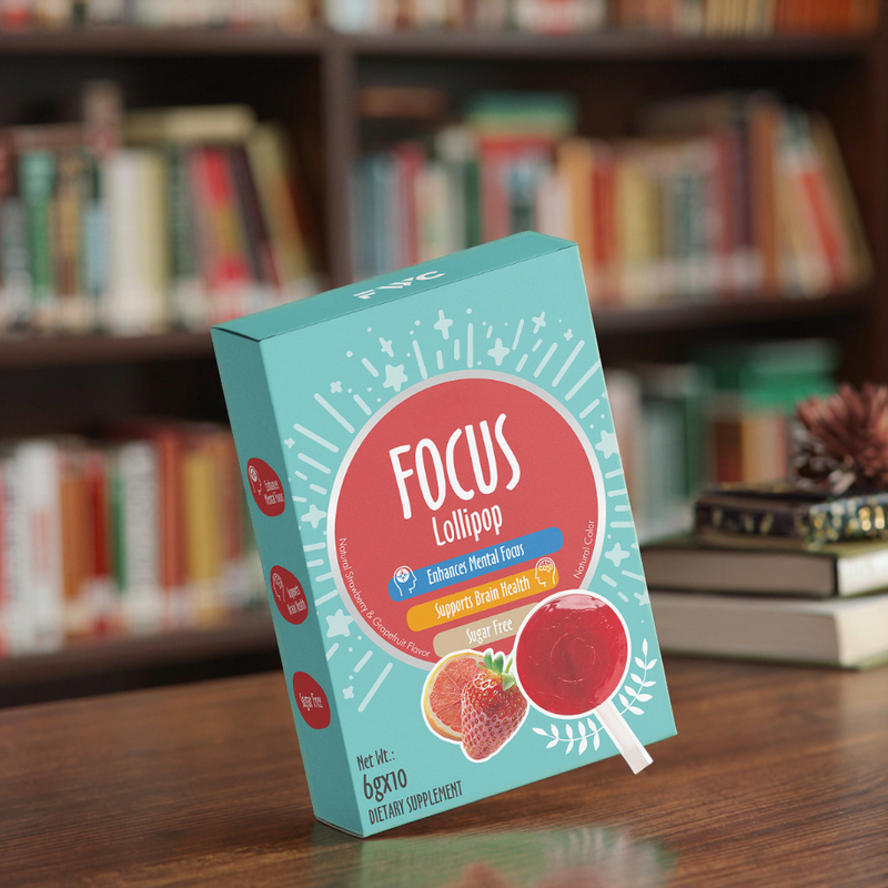 Focus Lollipop Manufacturer - Brain Support for Adult & Private Label