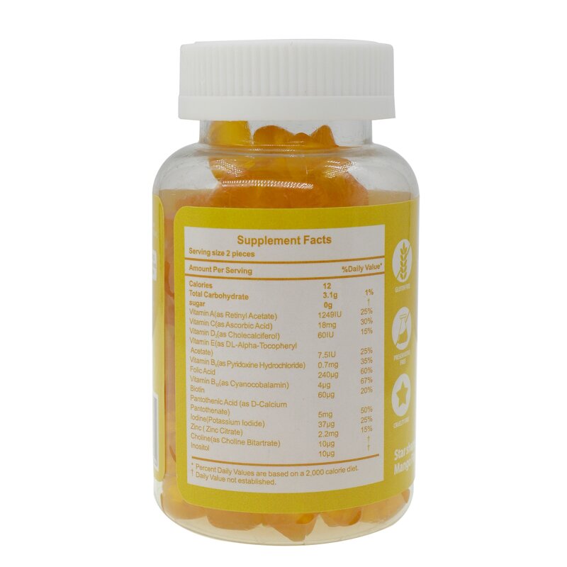 Multivitamin Gummy Manufacturer - Pectin Sugar Free for Kids