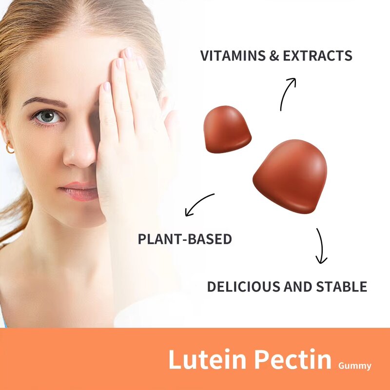 Lutein Gummy Manufacturer - Sugar Free with Zeaxanthin for Eye Care & Customized
