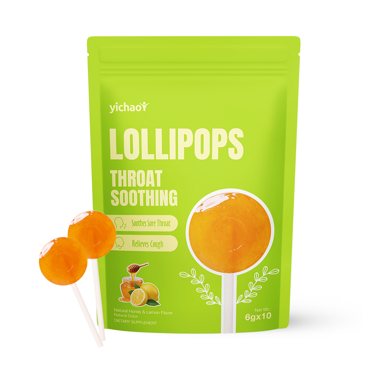 Throat Soothing Lollipop Manufacturer - Immune Supplement Candy for Kids & Private Label