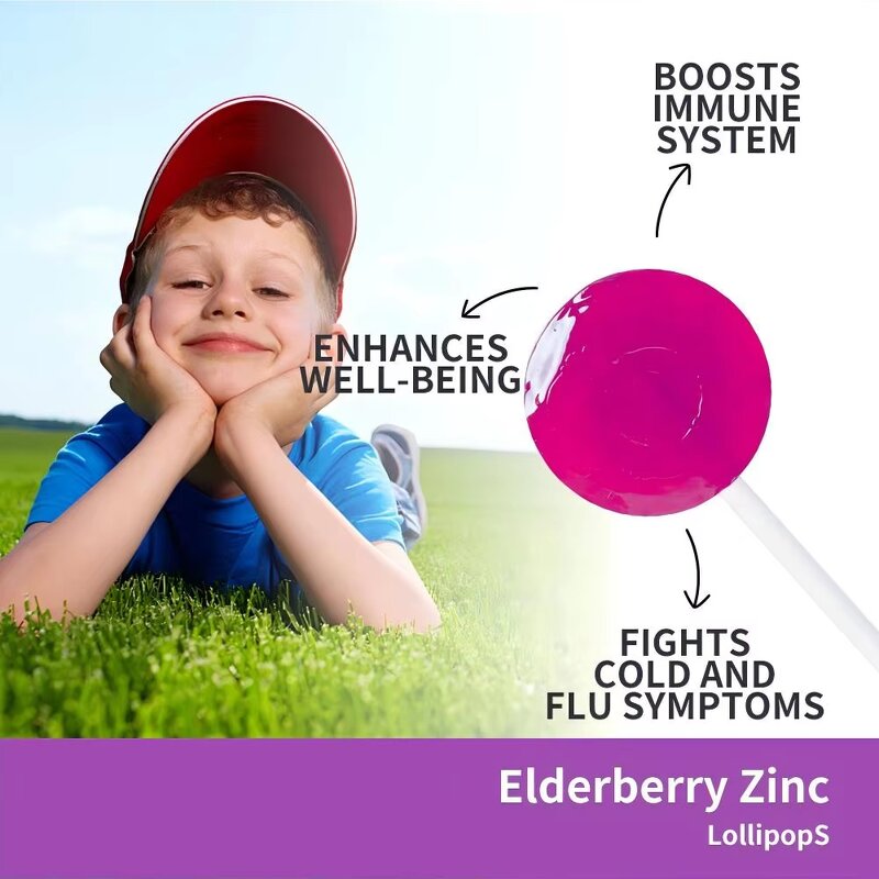 Elderberry Zinc Lollipop Manufacturer - Immune Improve Hard Candy & ODM OEM