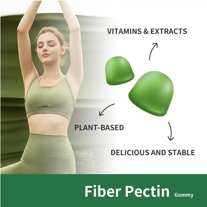 Fiber Gummy Manufacturer - Pectin with Fiber Slim Supplement for Adults & OEM